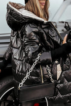 Cotton Blend Regular Fit Autumn Jacket for Women | Casual Outerwear Collection
