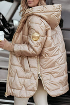 Cotton Blend Regular Fit Autumn Jacket for Women | Casual Outerwear Collection