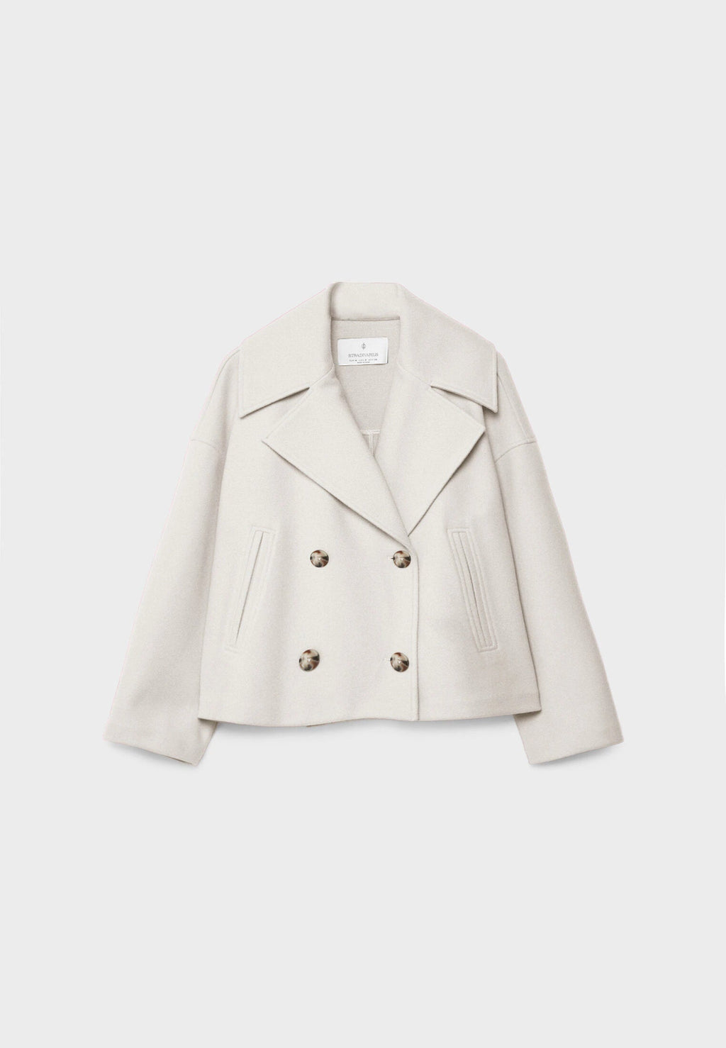 Double Breasted Short Coat for Women