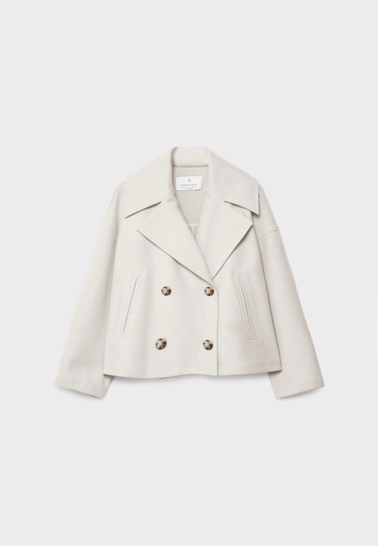 Double Breasted Short Coat for Women