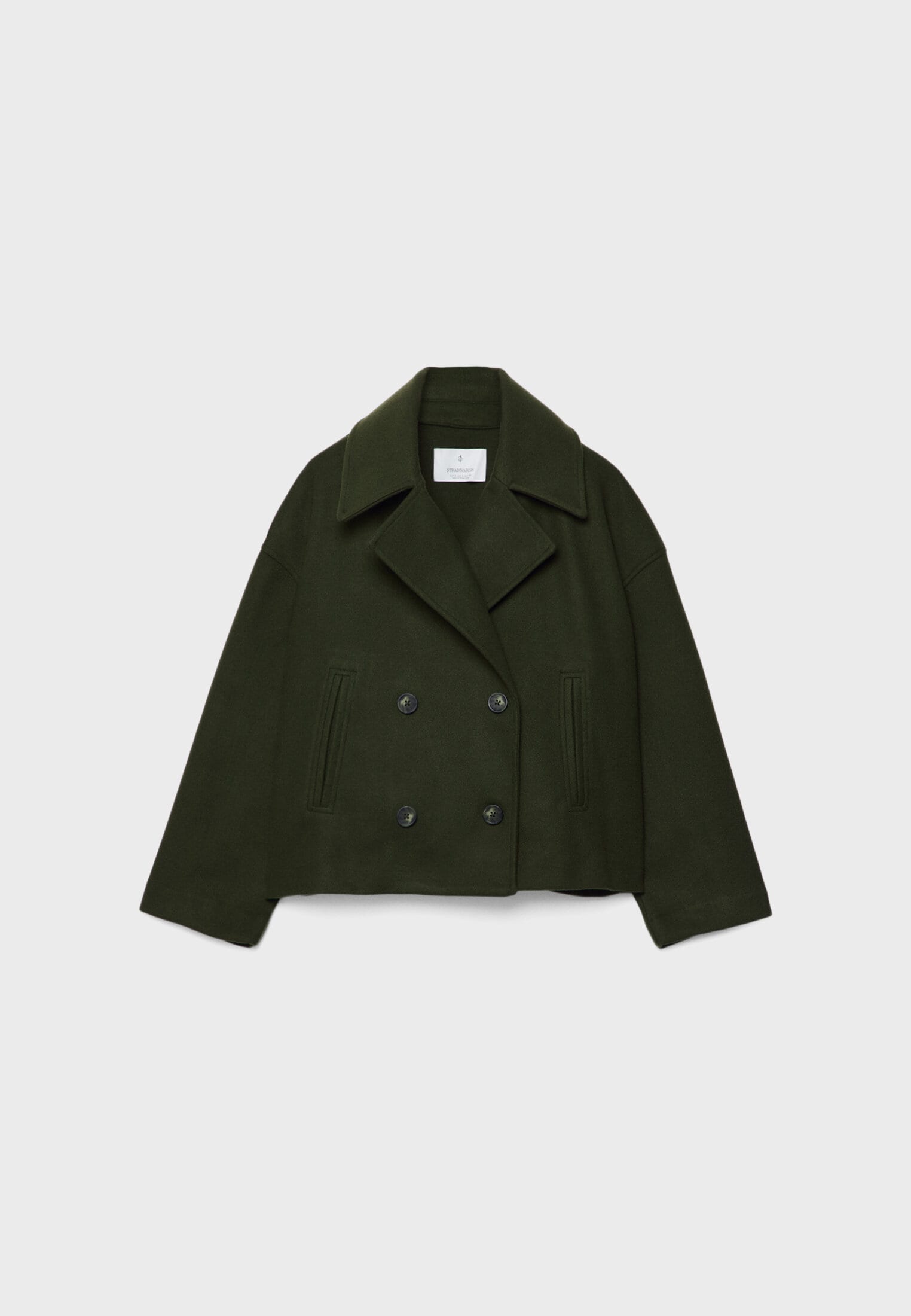 Double Breasted Short Coat for Women