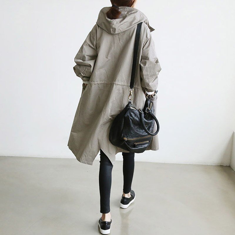 Water Repellent Regular Fit Trench Coat for Women | Everyday Rainwear