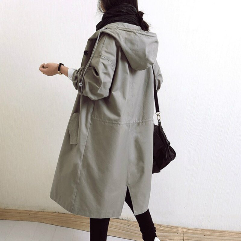 Water Repellent Regular Fit Trench Coat for Women | Everyday Rainwear