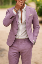 Slim Fit Tailored Blazer and Trouser Formal Suit Set for Men | Wedding Occasion
