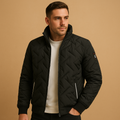 Men's Quilted Puffer Jacket for Winter | Padded Coat for Men