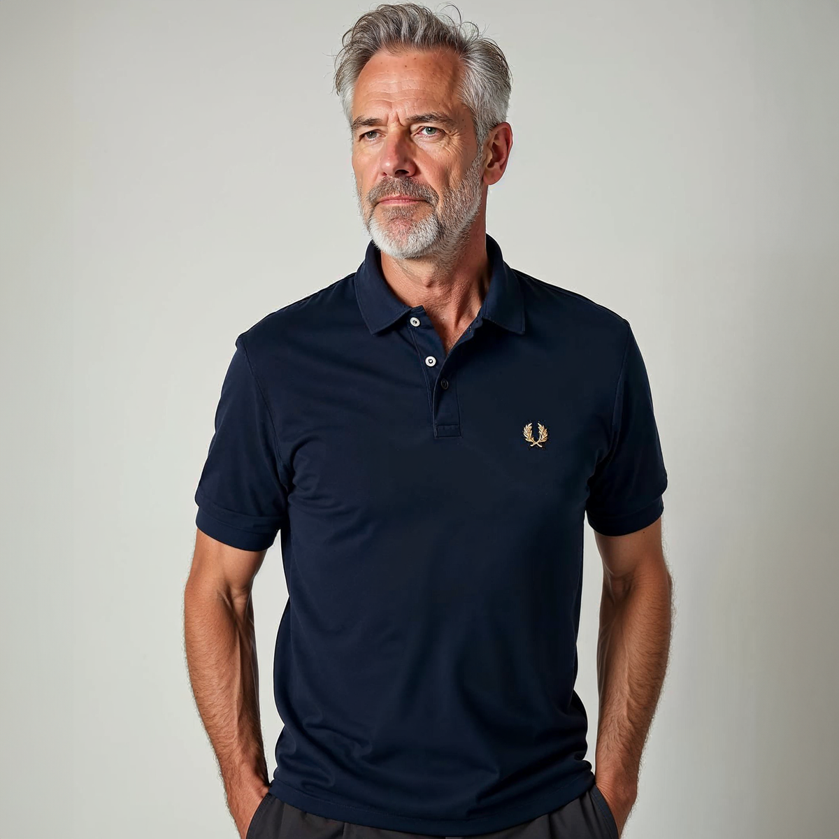 Stretch Fabric Breathable Collared Polo Shirt for Men | Work and Casual Wear