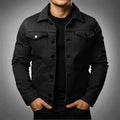 Lightweight Denim Structured Fit Jacket for Men | Spring Layering
