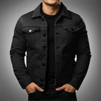 Lightweight Denim Structured Fit Jacket for Men | Spring Layering