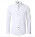 Stretch Slim Fit Formal Shirt for Men | Wrinkle Resistant Breathable