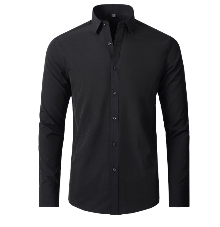 Stretch Slim Fit Formal Shirt for Men | Wrinkle Resistant Breathable
