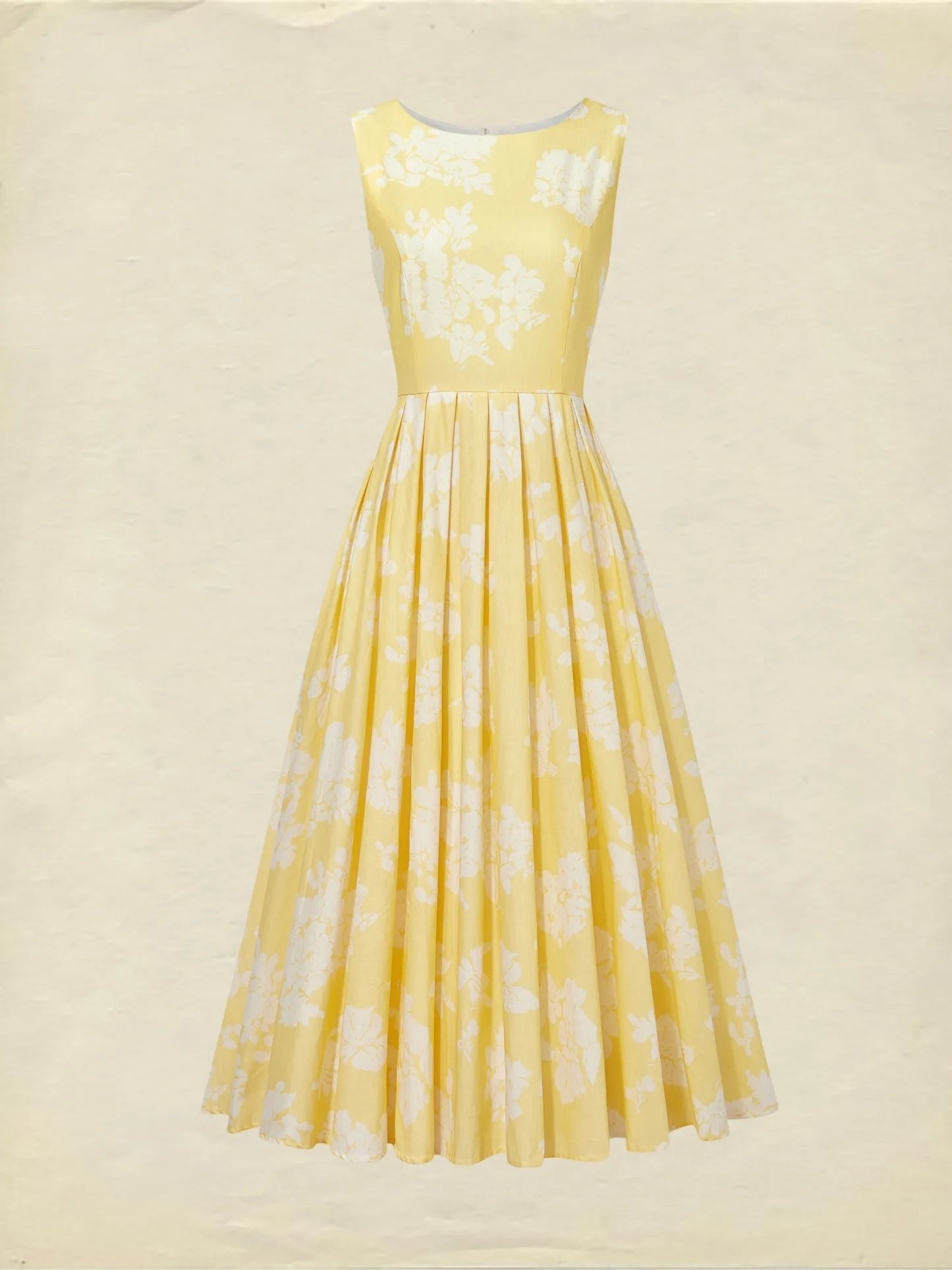 Floral Print Off-Shoulder Midi Dress for Women | Summer Swing Fit
