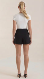 High Waist Mini Skirt for Women with Side Split | Summer Casual