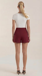 High Waist Mini Skirt for Women with Side Split | Summer Casual