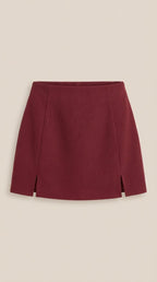 High Waist Mini Skirt for Women with Side Split | Summer Casual