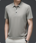 Breathable Mesh Short Sleeve Polo Shirt for Men | Summer and Sports Wear