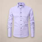Structured Fit Long Sleeve Shirt for Men | Wrinkle Free