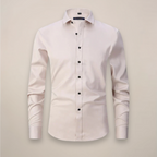 Structured Fit Long Sleeve Shirt for Men | Wrinkle Free
