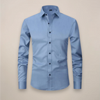 Structured Fit Long Sleeve Shirt for Men | Wrinkle Free
