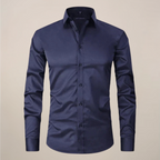 Structured Fit Long Sleeve Shirt for Men | Wrinkle Free