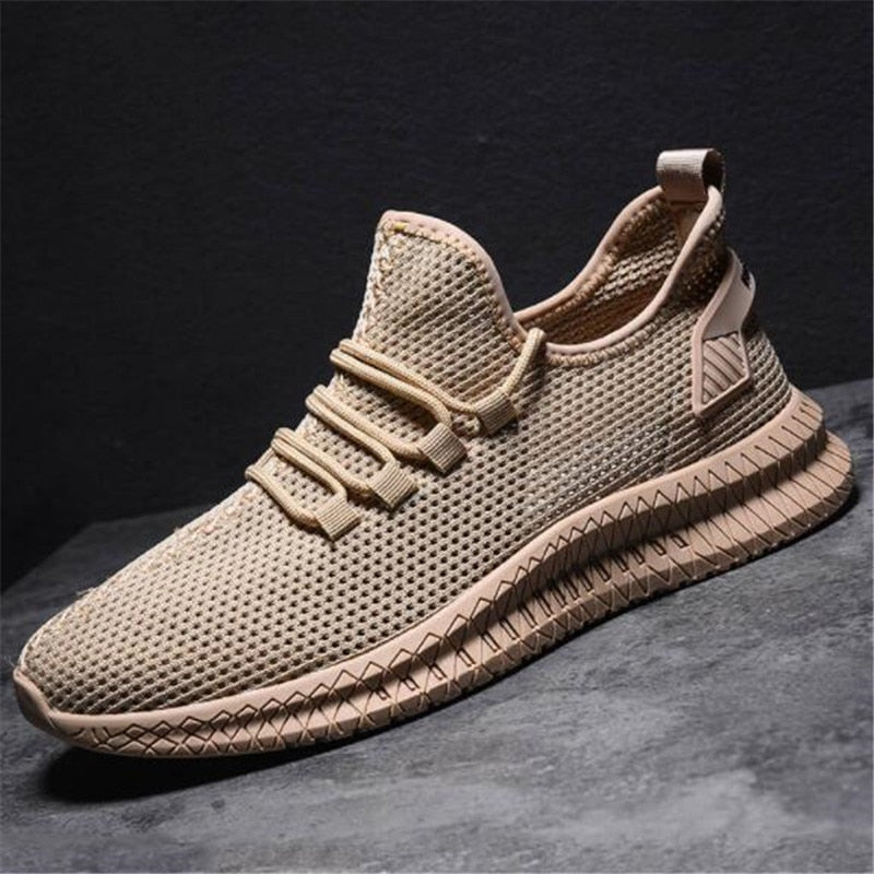 Men Sneakers | Lightweight Sole with Ventilated Mesh Upper