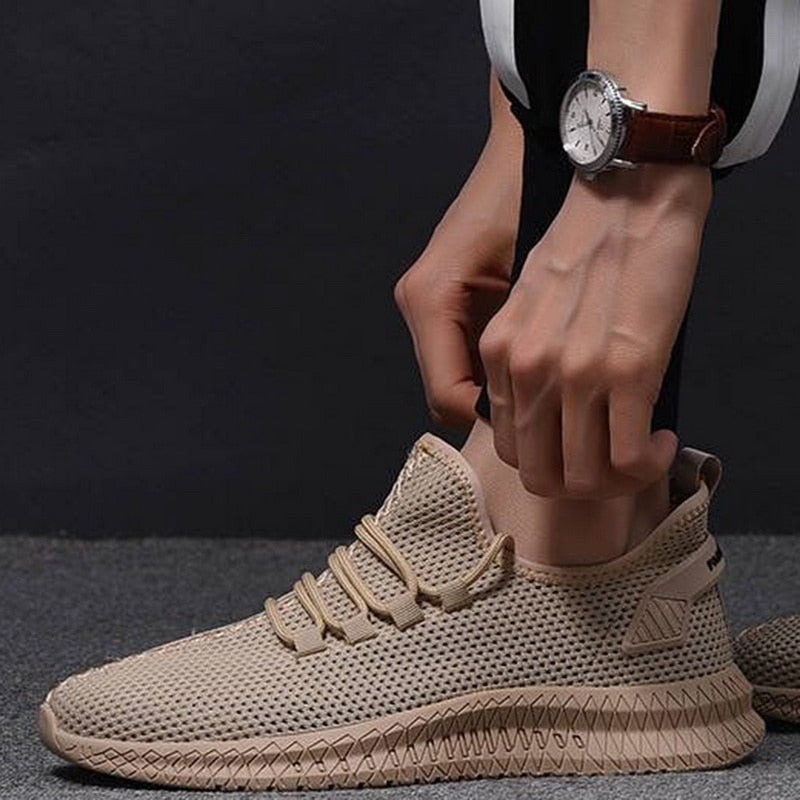 Men Sneakers | Lightweight Sole with Ventilated Mesh Upper
