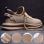 Men Sneakers | Lightweight Sole with Ventilated Mesh Upper