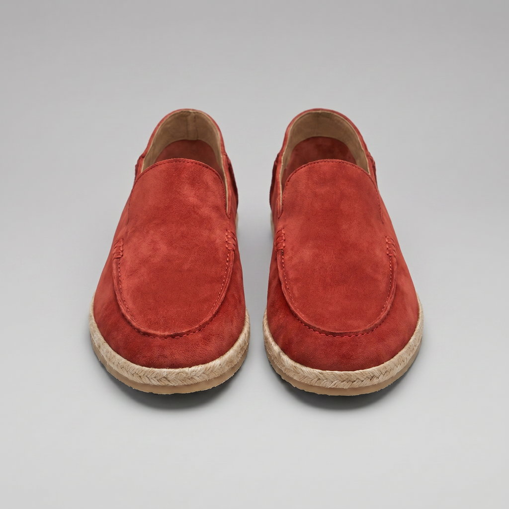 Suede Espadrille Loafers for Men | Summer Casual Slip-On