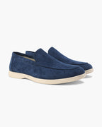 Suede Slip-On Loafers for Men | Classic Fit