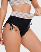 Women Bikini | Halter V Neck High Waist Side Tie