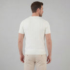 Ribbed Knit Long Sleeve T-Shirt for Men