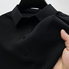 Button Placket Polo Collar Casual Shirt for Men | Summer Everyday Wear