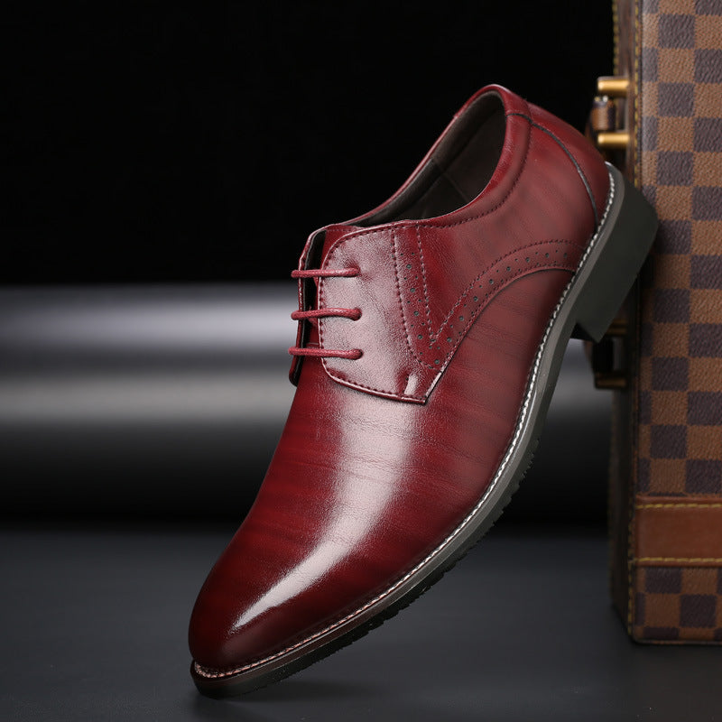 Men Shoes | Lace-up with open lacing and smooth finish