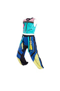 Turquoise Pop Star Three Piece Costume for Girls | Halloween Fancy Dress